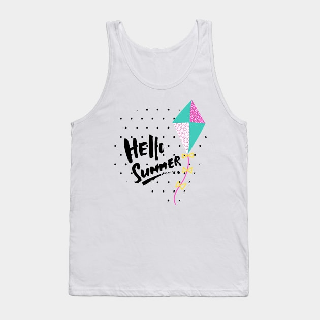 Hello summer Tank Top by pmeekukkuk